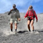 Summit Etna North 3300mt: 4x4 and trekking - The Descent and Return Journey