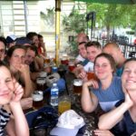 Sunny Beer garden tour - Tram Ride to Letna Park and the First Lunch Stop