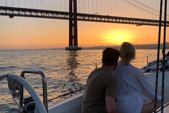 Sunset Boat Tour in Lisbon with Wine - Crossing the Tagus River Under the Ponte 25 de Abril