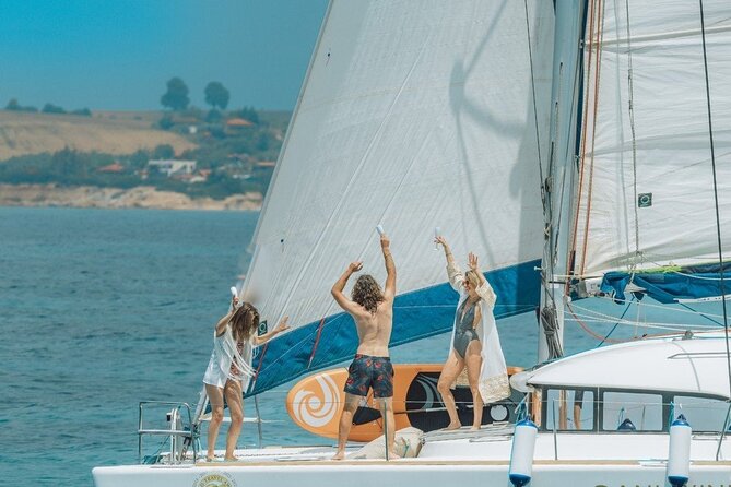 Sunset Cruise in Corfu Old Town on a luxury Catamaran - Onboard Experience: Drinks, Snacks, and Snorkelling