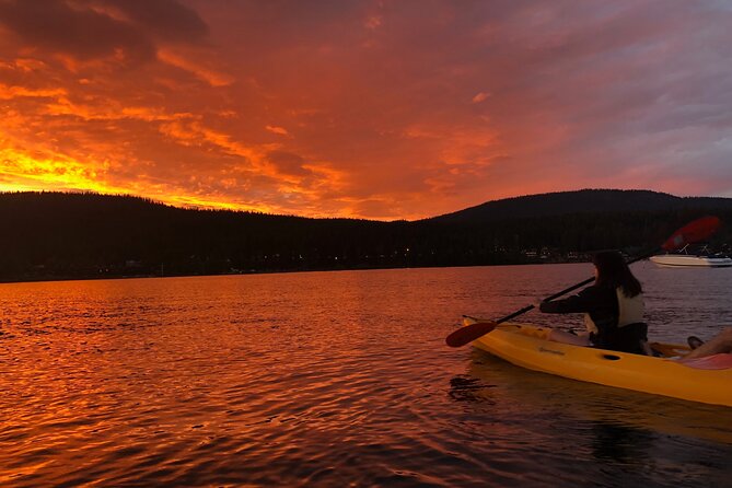 Sunset Kayak Experience in Tahoe City - The Magic of Sunset on Lake Tahoe