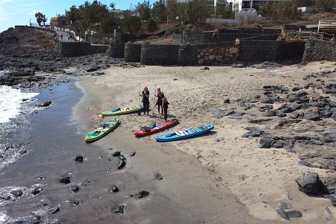 SUP Standup Paddling and Snorkeling Shared Experience - The Meeting Point at La Bahia in Playa Blanca