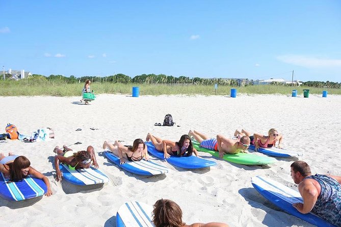 Surf Lessons in Myrtle Beach, South Carolina - Starting on Land: Dry Training in Myrtle Beach