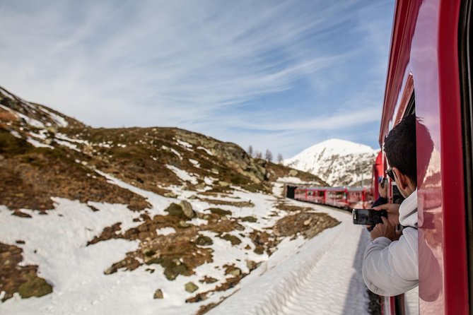 Swiss Alps Bernina Red Train and St.Moritz Tour from Milan - Exploring St. Moritz: The Alpine Gem