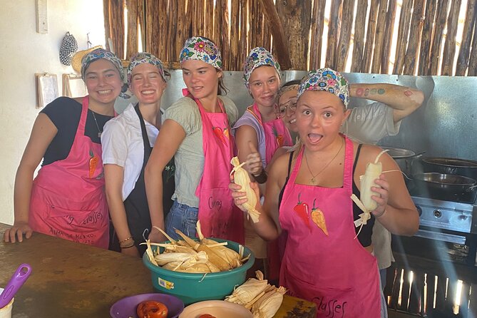 Tamales or chiles rellenos cooking class,tequila & Mezcal tasting - Engaging Cooking Lessons Led by Chef Karla
