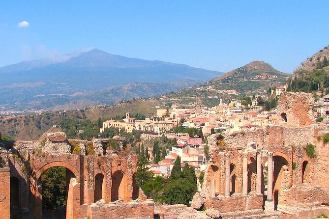 Taormina and Etna Full Day Tour from Giardini Naxos cruise port - The Marvel of the Ancient Theatre with Panoramic Views