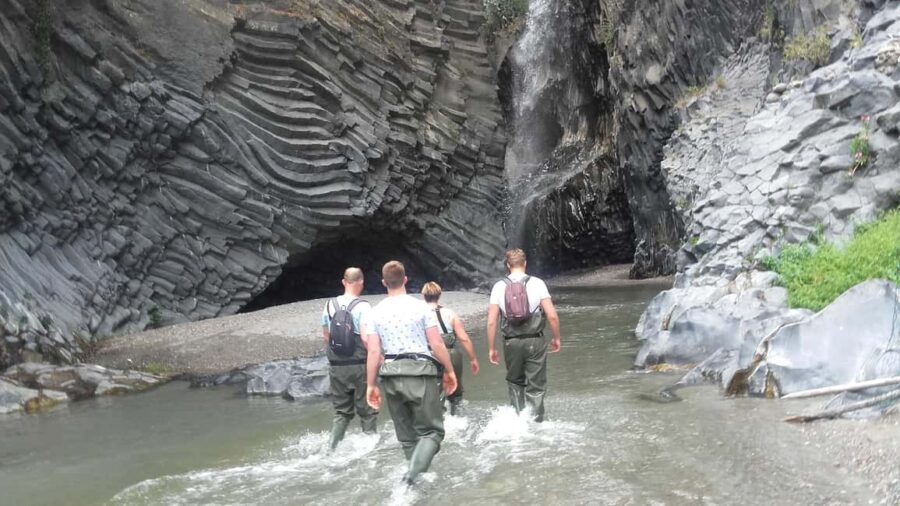 Taormina: Mount Etna and Alcantara Gorge Day Trip - Discovering Mount Etna’s Sartorius Craters on a Guided 4-Km Hike