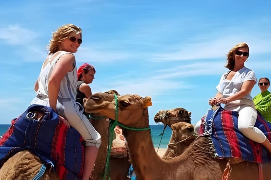 Tarifa/Algeciras: Tangier Private Day Tour with Ferry Ticket - Exploring the Coastal Drive: Malabata, Hercules Caves, and Achakar Beach