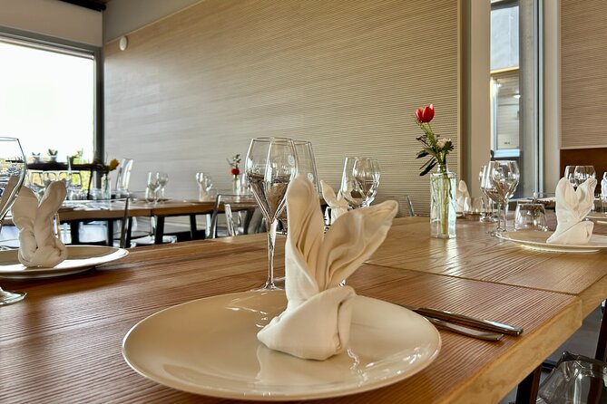 Tasting in the cellar - Visiting the Private Cellar and Vineyard Grounds