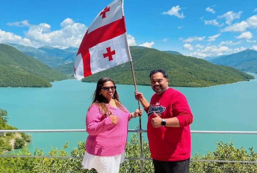 Tbilisi: Gudauri Private Day Trip for Couple - Visiting the Ananuri Fortress Complex and Zhinvali Reservoir