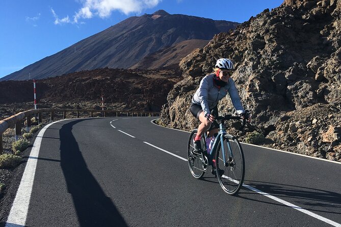 Teide road bike climb from PdC - Departure Point at Ride Base Tenerife in Puerto de la Cruz