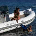 Tempest 600 Hair Rental in the Baunei Coast (max. 8 pax) - All Comforts Included for a Relaxing Day at Sea