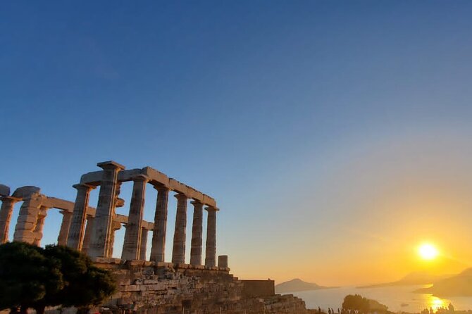 Temple of Poseidon and Cape Sounion Sunset Tour with Audio Guide - Reaching the Sacred Site of Cape Sounion