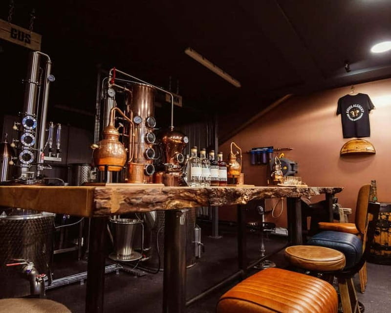 The Alchemist Tasting Experience - The Distillery Setting in Angus: The Unique Moonshine Village