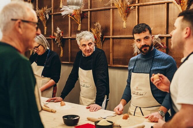 The art of Pasta & Wine tasting with local sommelier - From Ingredients to Mastery with a Michelin-Star Chef