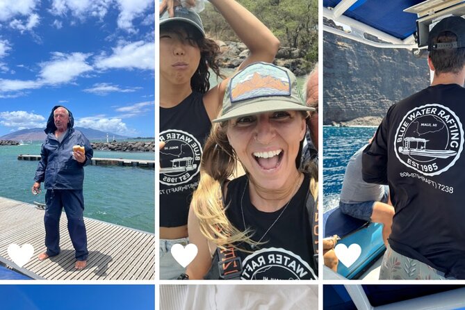 The Best 12 pm 1.5 Hour Whale Watching Tour - The Experience of a Small Boat Ride with Blue Water Rafting