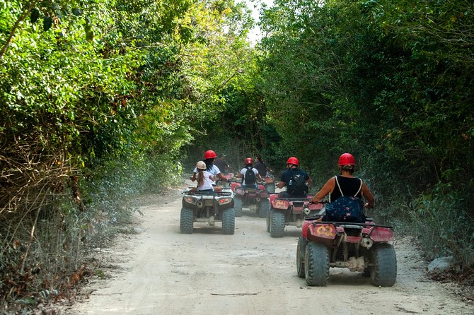 The best ATVs, zipline and cenote tour with lunch and transportation included - Powerful ATVs for an Exciting Jungle Ride