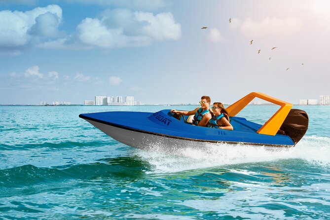 The best Speed Boat and Snorkeling in Cancun "Jungle Tour Adventure " - Snorkeling at Punta Nizuc Coral Reef and Underwater Museum