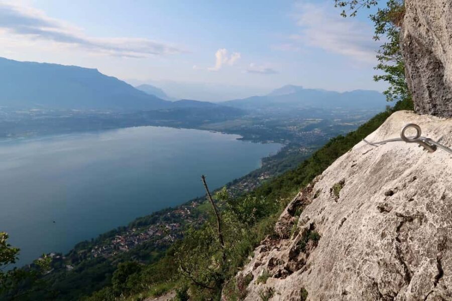 The Dent du Chat: Via Ferrata - Approach Walk Through Woods to the Via Ferrata