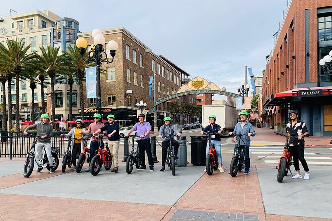 The Early Bird Guided E-Bike Tour in San Diego - The Tour Starts at 300 G Street in Downtown San Diego