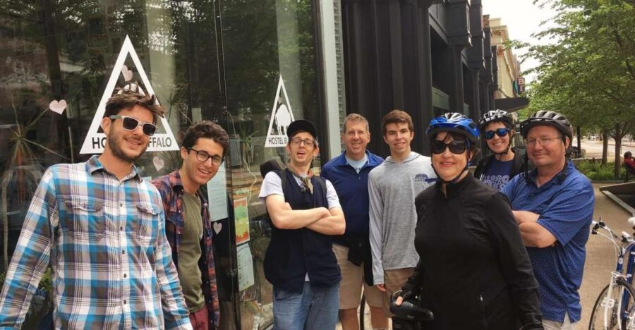 The History Ride: The Best of Buffalo by Bike - Starting Point at Canalside, Next to the Buffalo Heritage Carousel