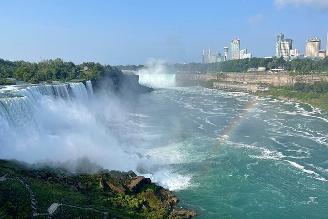 The iconic Boat Ride- Maid of the Mist ticket- Best selling Tour! Get Tickets - Short Walking Tour: Stories and Scenic Spots Behind the Falls