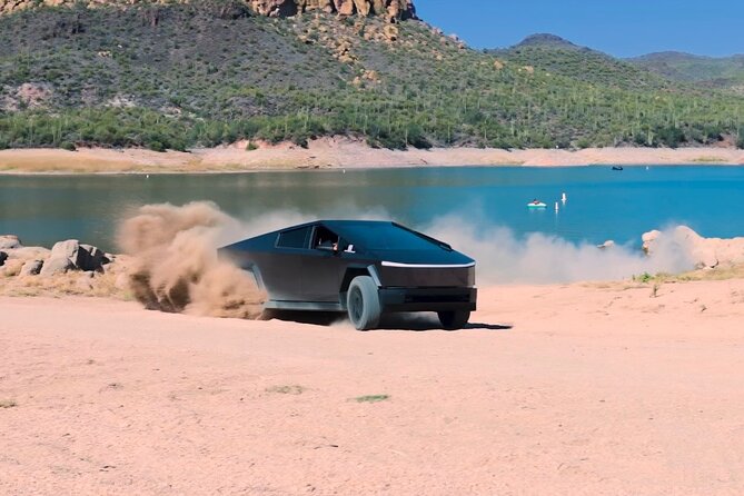 The Original Tesla Cybertruck/Jetsurf Tour in the Sonoran Desert - The JetSurf Experience at Bartlett Lake