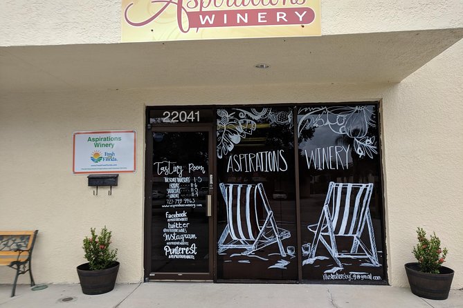 The Tour and Wine Tasting Experience at Aspirations Winery - Location and How to Find Aspirations Winery