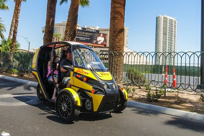 The Ultimate Las Vegas Tour by GPS Guided Talking GoCar - Starting at the Heart of Downtown Las Vegas