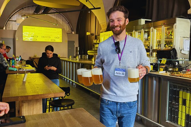 The Ultimate Prague Food Tour - First Stop: Traditional Beer Snacks Paired with Czech Beer