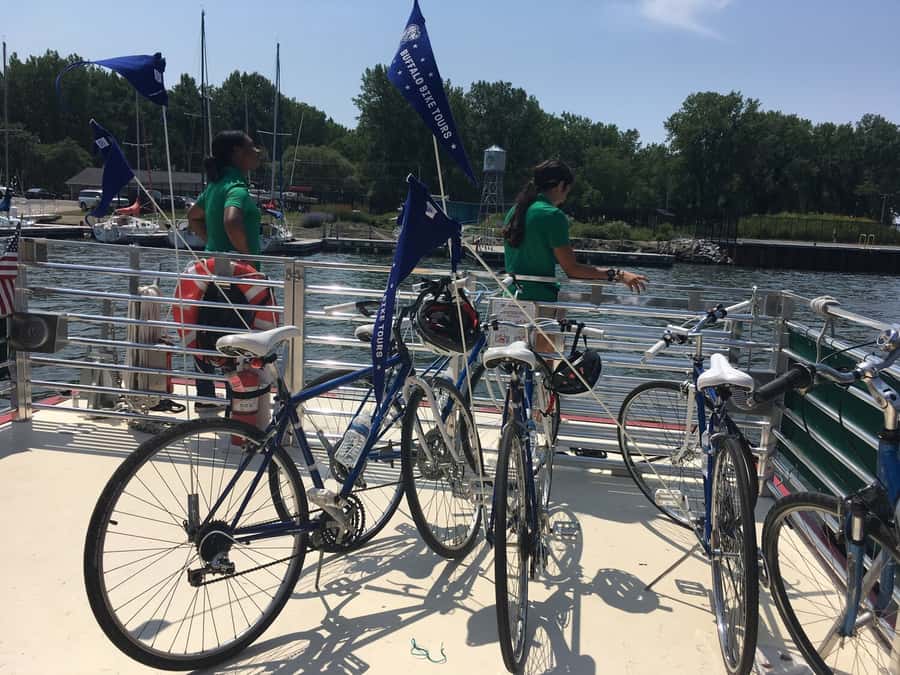 The Waterfront Ride: Buffalo's Outer Harbor By Bike - Starting at Canalside: The Meeting Point for the Waterfront Ride