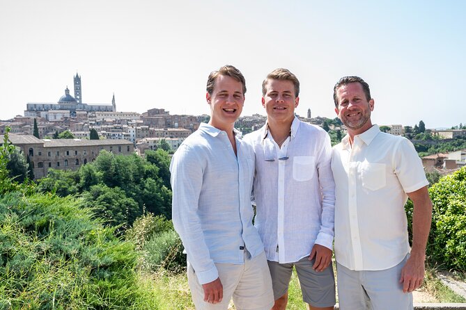 Three Hours Siena Private Walking Tour with Personal Photographer - First Stop: Scenic View with a Citywide Panorama