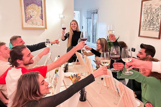 Tipsy Painting Class Rome - Location and Meeting Point in the Heart of Rome