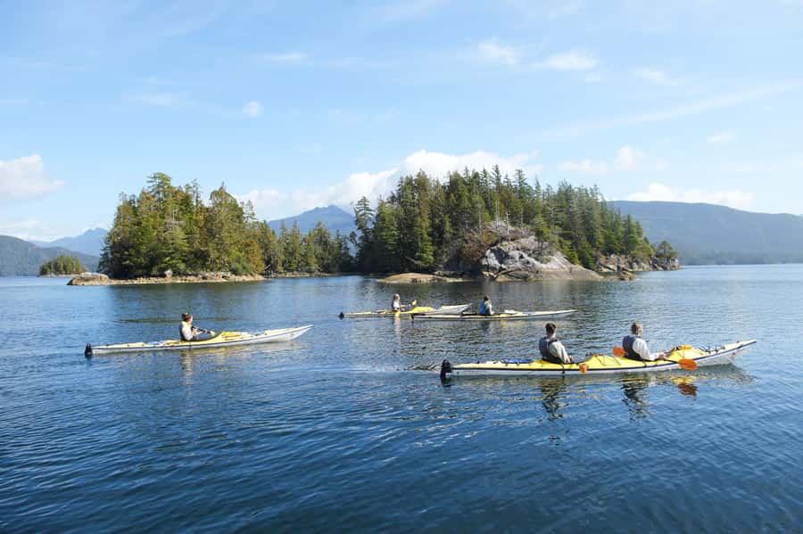 Tofino: Clayoquot Sound Kayak Tour with Boat Ride - Launching from a Remote Floating Dock