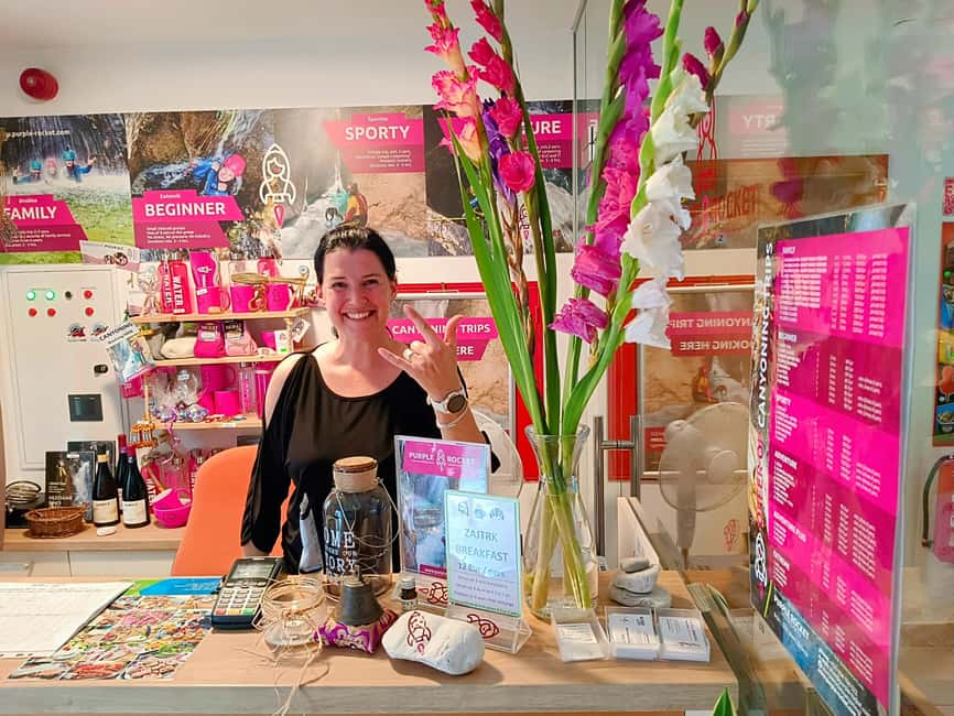 TOP CANYONING: Monkey Garden100% Best Family Canyoning - What the Equipment Includes: Shoes, Wetsuits, and Safety Gear