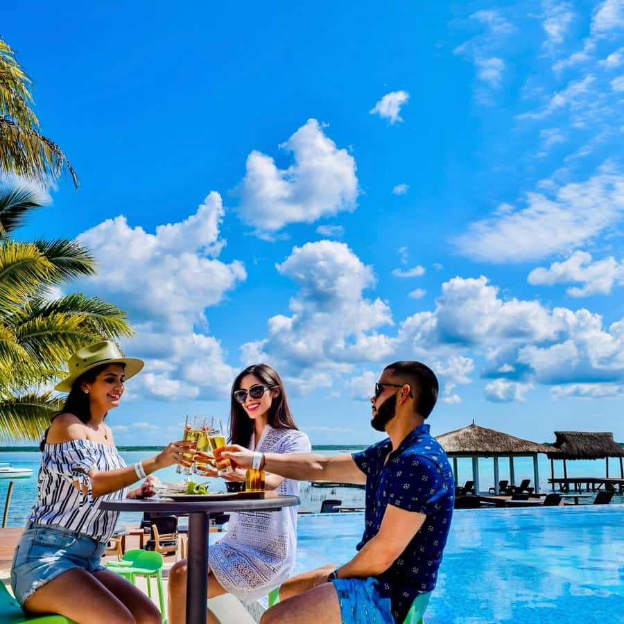 Top Experience: Bacalar Tour and Premium Beach Club All Inclusive - Departure from Costa Maya with Private Transport