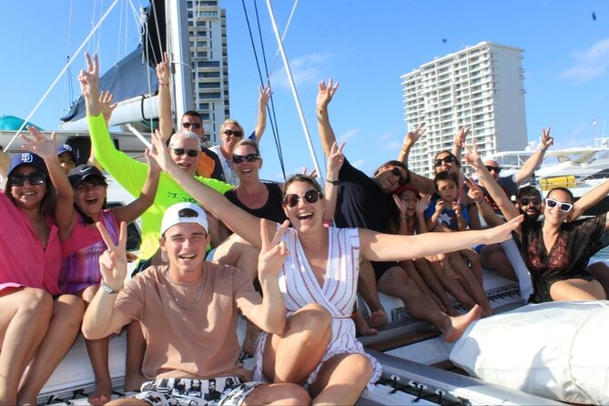 Top Isla Mujeres Catamaran Tour with Snorkel Open Bar and Buffet lunch - Experience the Caribbean on a Stylish Catamaran