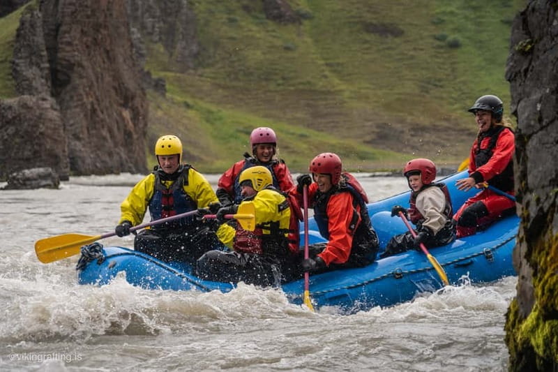 Top-Rated Family Adventure | Rafting in Drysuits - Scenic Rafting in Iceland’s Northeastern Rivers