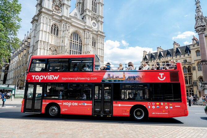 TopView® 24 Hr Hop on Hop off Bus Tour with River Cruise & Walks - Thames River Cruise: Scenic Views Along the Water