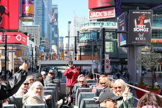 Toronto Hop-On Hop-Off Bus Tour with Scenic Boat Cruise - Discover Toronto’s Iconic Landmarks from the Double-Decker Bus