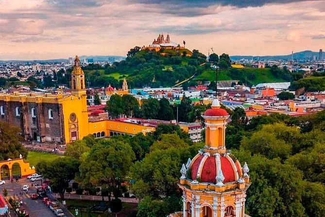 Tour Cholula - Puebla City of Los Angeles - The Great Pyramid of Cholula and Its Hidden Tunnels