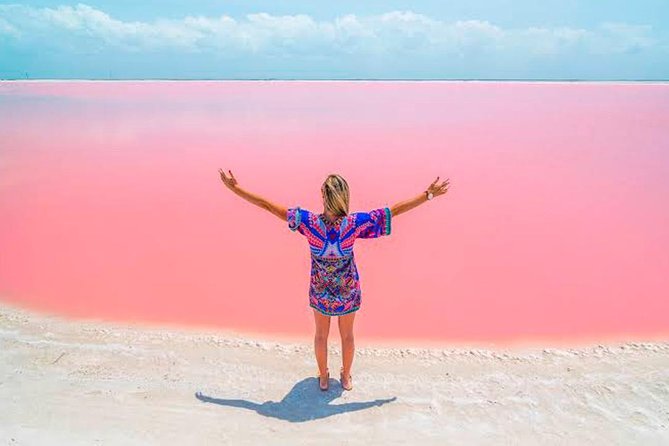 Tour Las Coloradas! Amazing Pink Lake Round Transportation from Tulum - The Enchanting Pink Lake of Las Coloradas
