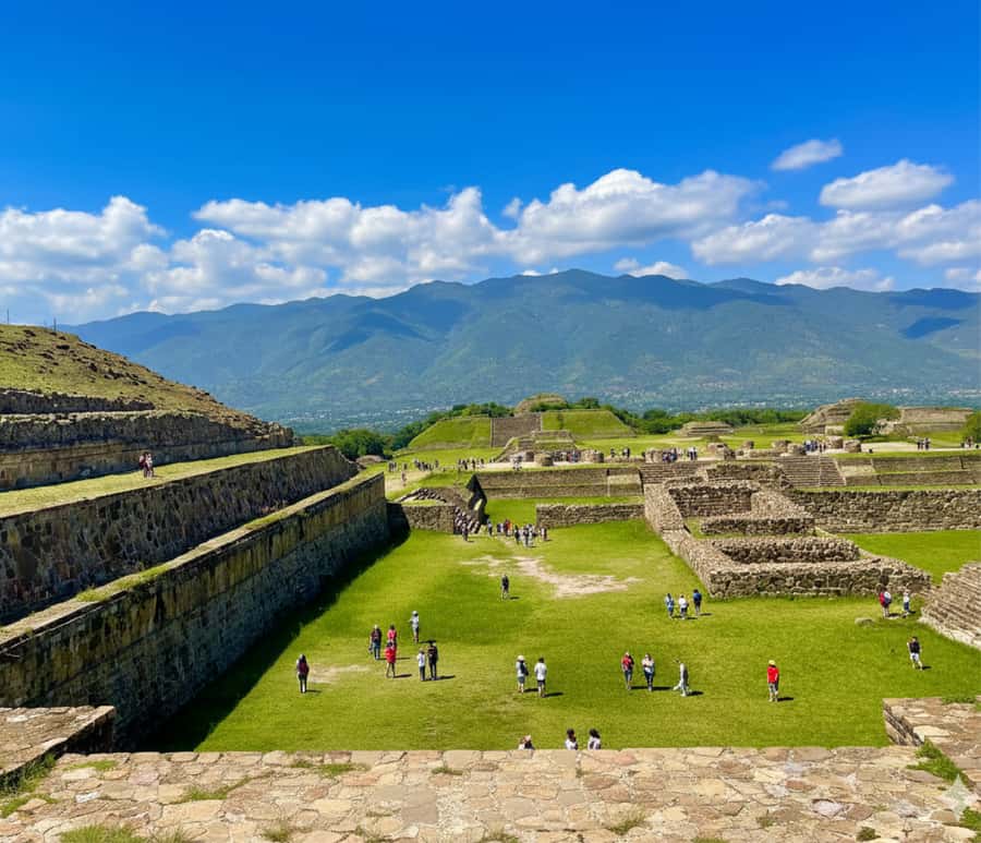 Tour Oaxaca Antigua: Monte Albán, Alebrijes & Artesanías - Highlights of the Monte Albán Archaeological Site