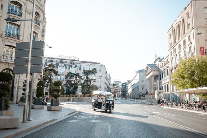 Tour of Historic Madrid in Private Eco Tuk Tuk - Starting Point at Plaza de Oriente for a Central Madrid Experience