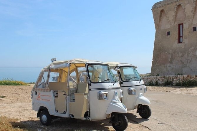 Tour of Polignano a Mare in Ape Calessino - Exploring the Abbey of San Vito and Its Historical Significance