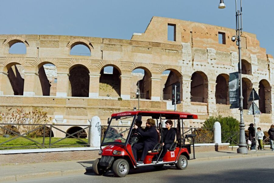 Tour of Rome in Golf Cart: Ancient Rome - Exploring Ancient Landmarks in Style and Comfort