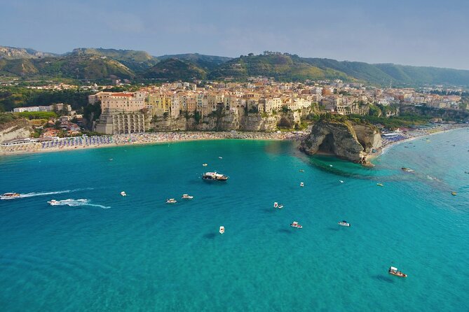 Tour of the Costa degli Dei by boat, 3 hours with aperitif included - The Stops: Riaci, Grotticelle, and Tropea Beaches