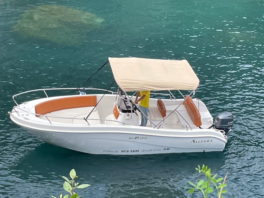 Tour privato in barca Costiera Amalfitana Amalfi e Positano - Starting Point and Flexible Pickups in the Amalfi Coast