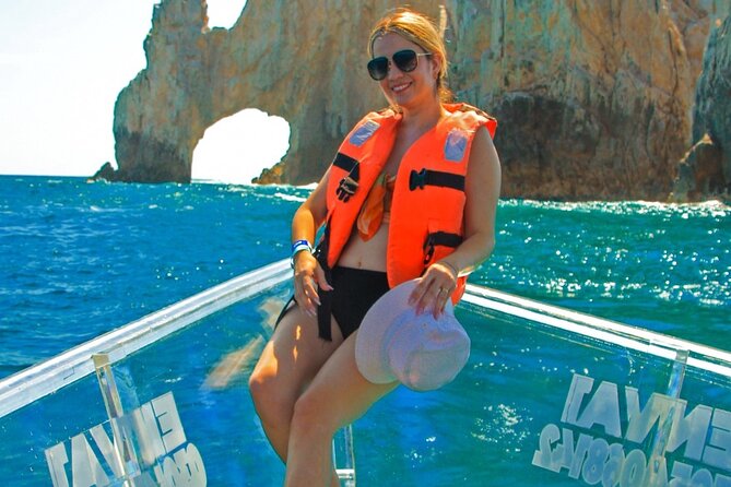 Tour to Arch in the Clear Boat Cruise Ship Terminal Hotel Pickup! - The Iconic El Arco and Surrounding Rock Formations