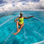 Tour to Arch in the only Clear Boat in Cabo Cruise Hotel PICKUP! - Enjoying Lovers Beach and Cabo San Lucas Beach